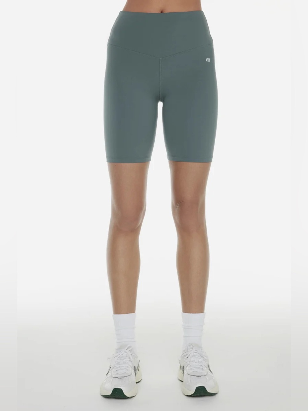 Anine Bing Olive Bike Shorts
